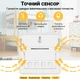 Электронный комнатный термогигрометр Digital Lion YZ6048, с часами и календарем, для измерения температуры и влажности в помещении - изображение 7