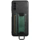 Шкіряний чохол Wallet case and straps Samsung Galaxy A24 4G Чорний / Black - зображення 1