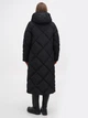 Куртка демисезонная длинная с капюшоном женская EQUILIBRI NV Coat ST L Черная (2299965769673) - изображение 2