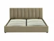 Ліжко полуторне MONTREAL VELVET 140X200 Бежевий BLUVEL 28 MONTREALV140BE Signal - зображення 4