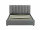 Ліжко односпальне MONTREAL VELVET 120X200 Сірий TAP. 192 MONTREALV120SZ Signal - зображення 3