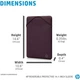Чехол для ноутбука hp 15.6" Reversible Protective Grey/Mauve Sleeve (2f1w8aa) - изображение 6