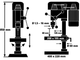 Свердлильний верстат Einhell TC-BD 630/1 (4520597) - зображення 2