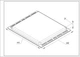 Противень для духовки Indesit, Ariston C00078391 403x389x24mm эмалированный - изображение 2
