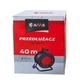 Подовжувач на котушці AXXIS 40м 2х1,5мм2 16 А - зображення 2
