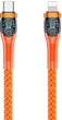 Кабель Proda Azeada Lotto PD-B89CL Type-C to Lightning Pulsing Fast Charging 1.3 метра 27W з передачею даних до 480 Mb/s Orange (PD-B89(C-L)-OR) - зображення 1