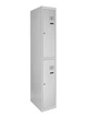 Шкаф металлический для одежды двухуровневый LEVMETAL ШОМ 2/30/1 (180х30х50) - изображение 2