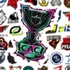 Набор виниловых наклеек стикеров на авто телефон ноутбук Counter-Strike CS:GO вырезанные 100шт - изображение 4