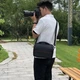 Фотосумка универсальная к фотоаппарату с ремнем Canon EOS, Nikon, Sony, Кэнон, Никон, Сони ( код: IBF055BR ) - изображение 12