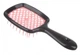 Расческа продувная супербраш Cecilia Super Hair Brush 20,5х8,5 см черно-розовый глянцевая - изображение 2