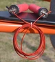 Скакалка швидкісна на підшипниках PowerPlay 4208 Fitness Jump Rope Червона (3m.) - изображение 5