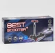 Дитячий самокат Best Scooter MAXI 65628. З парогенератором, музика, дим, світло, складане кермо. Чорний - зображення 2