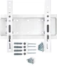 Настенное крепление для телевизора CHARMOUNT TV02T 23"-43" до 35 кг VESA от 50 x 50 мм до 200 x 200 мм Белое - изображение 7