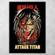Плакат постер CupKit "Атака титанів / Attack on Titan" №38 А3 42х29,7 см - зображення 1