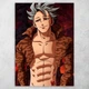 Плакат постер CupKit "Семь смертных грехов / The Seven Deadly Sins" №37 А4 21х29,7 см - изображение 1