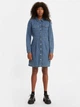 Платье-рубашка миди осеннее женское Levi's 900205571 M Синее (1159801279) - изображение 1