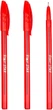 Упаковка ручек шариковых Flair 1188 Красных Star 50 шт (8901765518774) - изображение 2