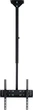Потолочное крепление для телевизора Sector CM-40T 32"-55" до 40 кг угол наклона -12° ~ +12° Черное - изображение 2
