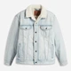 Джинсовая куртка мужская Levi's 452892204 M Голубая (1159801456) - изображение 4