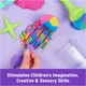 Кинетический песок Радужный Kinetic Sand Squish N' Create Playset 6065527 Spin Master - изображение 6