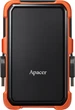 Накопичувач зовнішний HDD 2.5" USB 2.0TB Apacer AC630 Black/Orange (AP2TBAC630T-1) - зображення 1