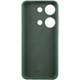 Противоударный чехол Silicone Cover Lakshmi Full Camera (AAA) для Xiaomi 14T Зеленый / Cyprus Green - изображение 2