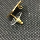 Заглушки-фіксатори, 14K, пластик, 6х11 мм., 10 шт. - зображення 2