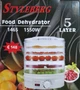 Сушка для овощей и фруктов 5 лотков 1550вт Styleberg 1465 - изображение 11