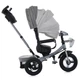 Велосипед-коляска с родительской ручкой TURBO TRIKE MT 1007-8 поворотное сиденье, надувные колеса, Светло-серый - изображение 18