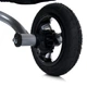 Велосипед-коляска с родительской ручкой TURBO TRIKE MT 1007-8 поворотное сиденье, надувные колеса, Светло-серый - изображение 11