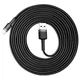 Кабель Baseus USB - Lightning 3метри для айфона Cafule Black/Gray (CALKLF-RG1) - зображення 1