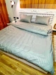 Полуторный комплект постельного белья страйп Vital Textile SP-6 150х220см - изображение 2