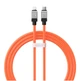 Кабель Baseus CoolPlay Series Fast Charging Cable Type-C to iP 20W 1m Orange (CAKW000007) - изображение 1
