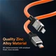 Кабель Baseus CoolPlay Series Fast Charging Cable Type-C to iP 20W 1m Orange (CAKW000007) - изображение 11