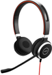 Навушники Jabra Evolve 40 USB-A UC Stereo Black (100-55910000-99) - зображення 1