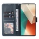 Чохол-книжка для Xiaomi Redmi Note 13 Pro синій ремінець на руку - зображення 2