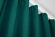 Комплект готовых штор VR-Textil Блекаут Fusion Dimout № 794ш Изумрудный 100х270 см 2 шт (31-329) - изображение 6