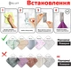 Набір самоклеючих металевих гачків для ванної, коридору, кухні. Колір Метал 2шт GLUIT. Тримають до 10 кг - изображение 6