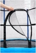 Батут с сеткой HyperMotion 140 см Blue, TRAMPOLINA MINI 55 - изображение 8