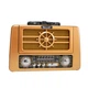 Портативный радиоприемник Golon RX-8080S Коричневый + дерево (1010566-Brown) - изображение 2