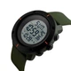 Часы наручные 1213AG SKMEI с подсветкой, ARMY GREEN-BLACK BIG SIZE - изображение 3