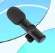 Петличний Бездротовий Bluetooth Мікрофон Lavalier K11 Петличка для Type-C смартфонів Black - зображення 2