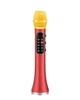 Беспроводной микрофон караоке MicMagic L-1098 DSP+TWS 30 Вт Красный - изображение 1