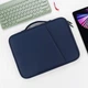 Чехол сумка для планшета с ручкой для Apple iPad Air/Pro 9.7"-11" Синий - изображение 2