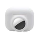 Силіконовий захисний чохол 2 в 1 для AirTag / AirPods Pro (без карабіна), білий (81829315) - зображення 1