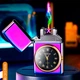 Зажигалка usb с часами зиппо в подарочной упаковке US-756 - изображение 1