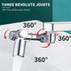 Насадка на кран с поворотом на 1080 градусов Faucet Splash Head 2MH3J24J4V - изображение 3