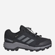 Buty sportowe trekkingowe chłopięce na rzepy Adidas Terrex Gtx K FU7268 30.5 Czarne - obraz 1