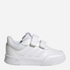 Дитячі кросівки для дівчинки adidas Tensaur Sport 2.0 Cf I GW1990 22 Білі (4065426042245) - зображення 1