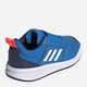 Buty sportowe chłopięce na rzepy adidas Tensaur K GW9066 39.5 Niebieskie (4065424810501) - obraz 3